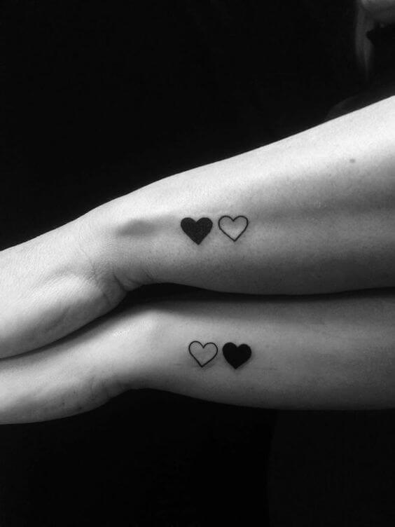 Simple Sister Tattoos