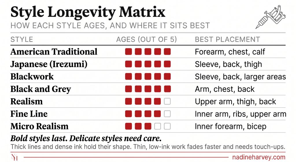 Style Longevity Matrix