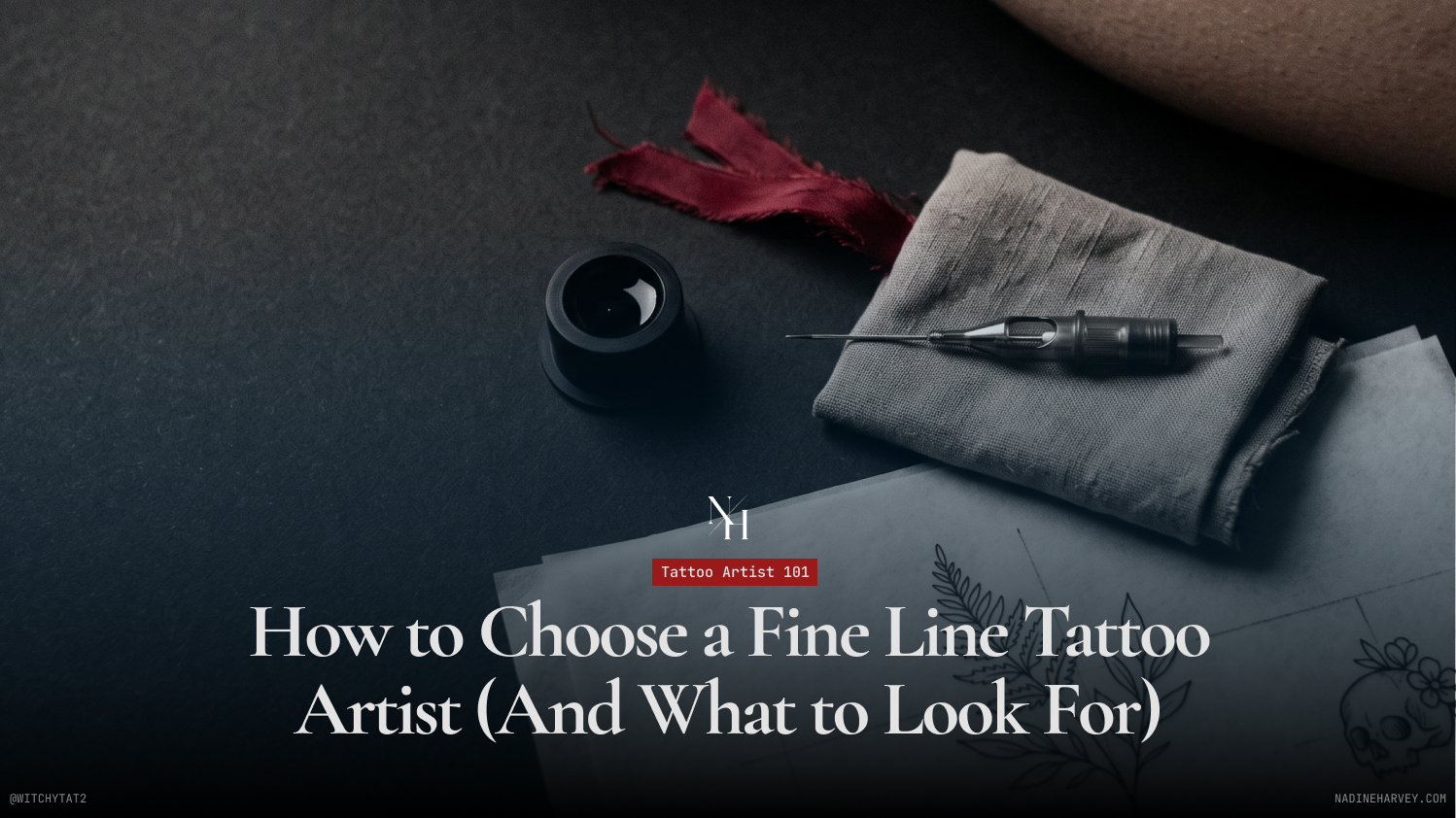 How to Choose a Fine Line Tattoo Artist And What to Look For