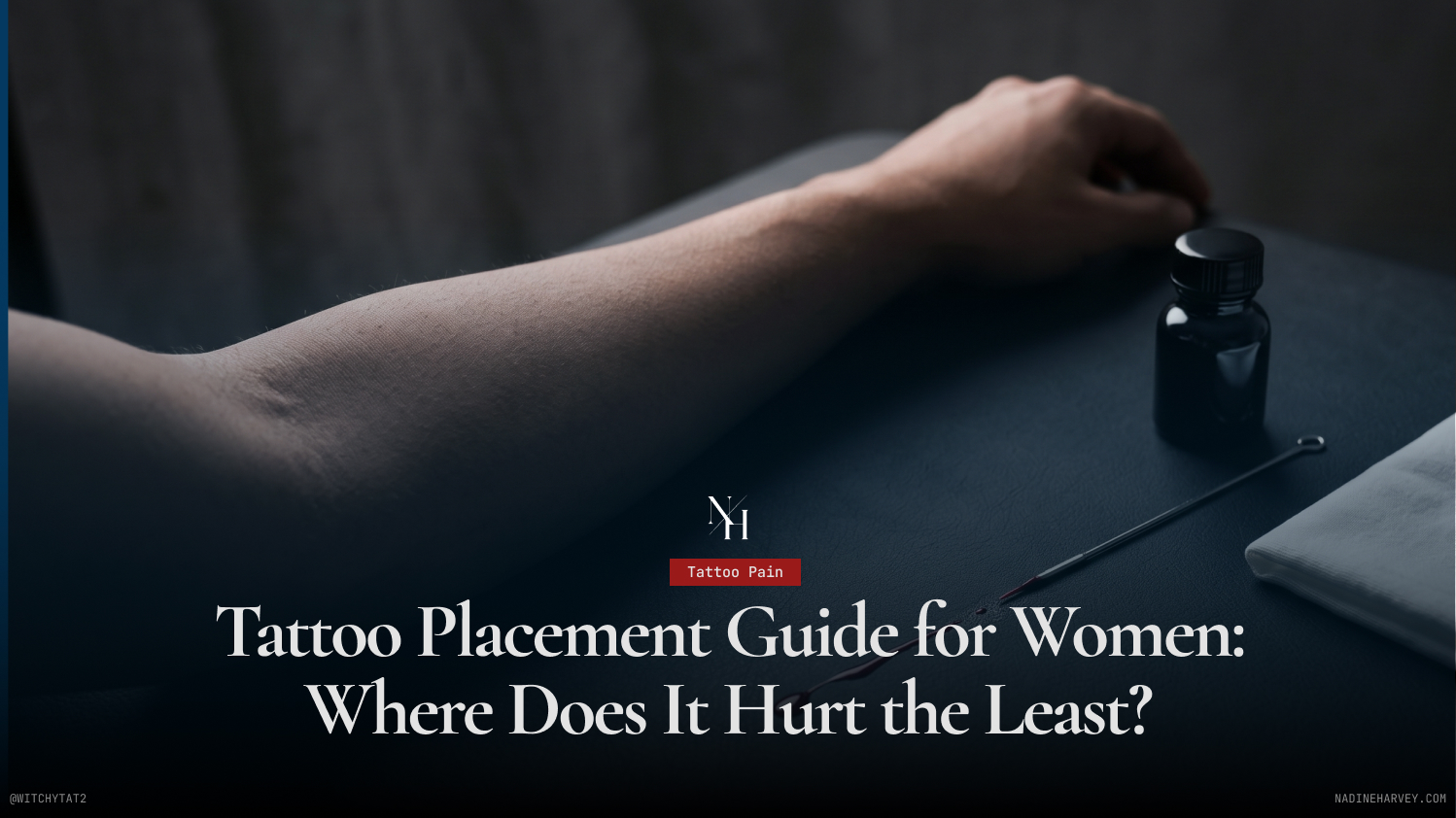 Tattoo Placement Guide for Women Where Does It Hurt the Least_